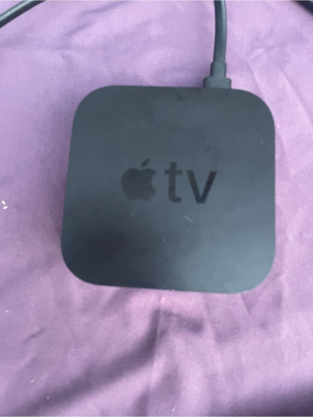 Apple Black TV Streaming Box